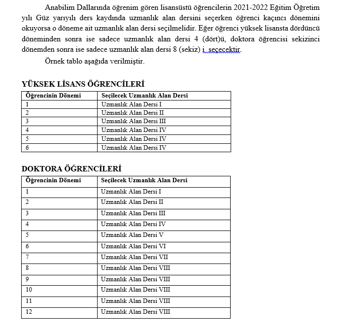 mersin universitesi duyurular