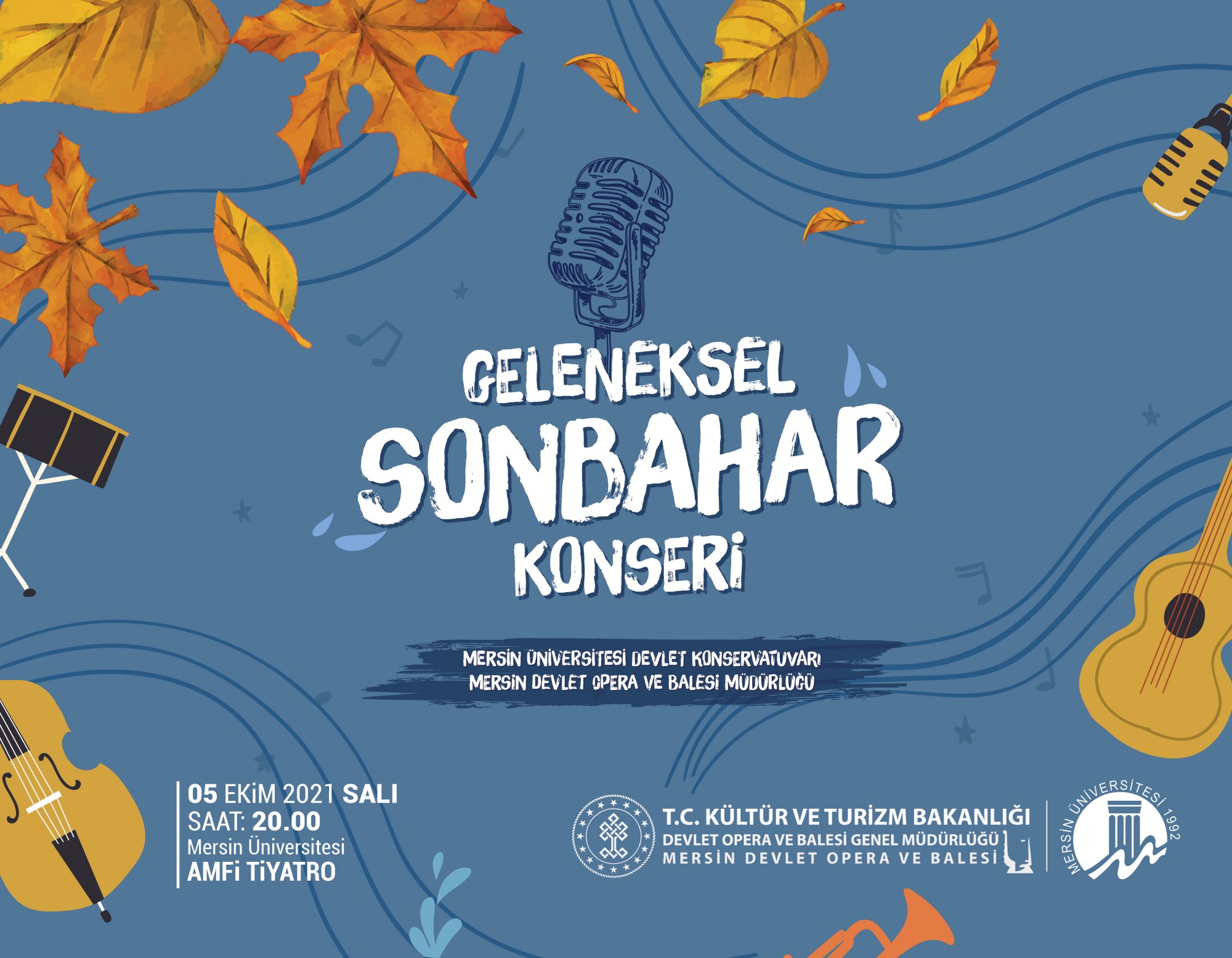 mersin universitesi duyurular geleneksel sonbahar konseri